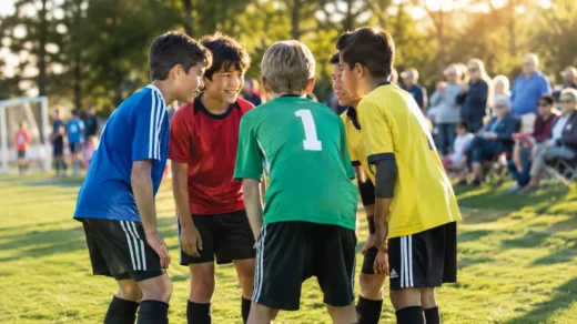 Youth players prepare for the Cal North Open Cup during practice on a community field