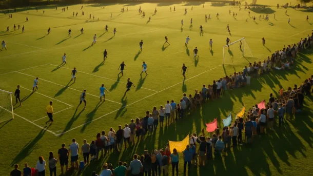 Salinas Regional Soccer Complex fields with youth players practicing on grass
